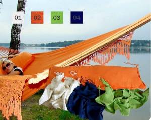 Чехлы для подушек к гамаку TULIP белый