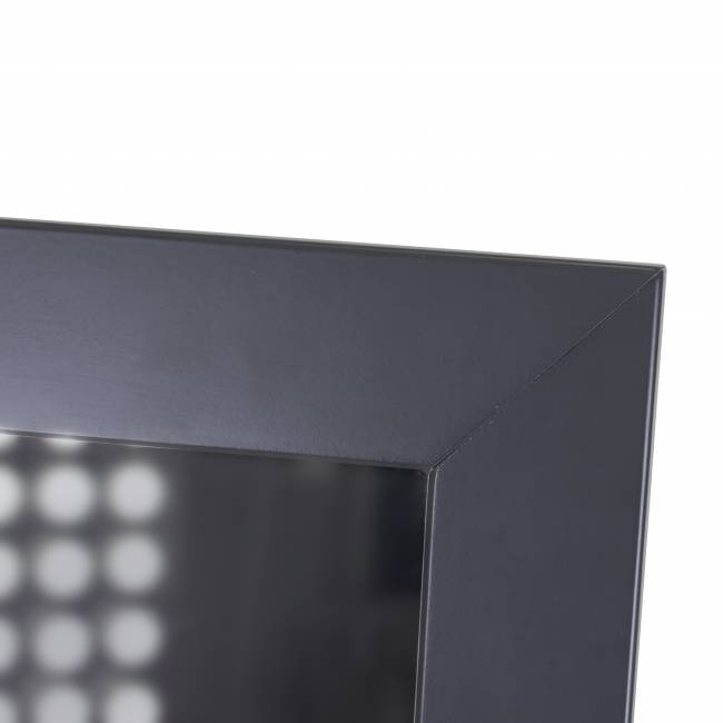 Зеркало настенное BeautyStyle 11 серый графит 118 см х 60,6 см