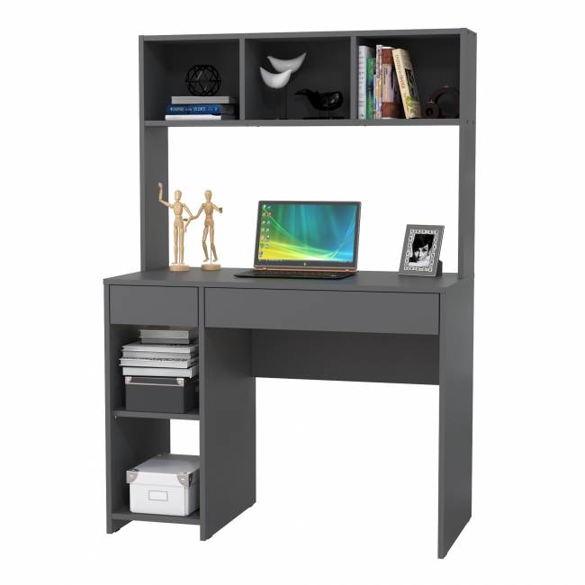Компьютерный стол Комфорт 12.77F цвет тёмно-серый Компьютерный стол Комфорт 12.77F цвет тёмно-серый
