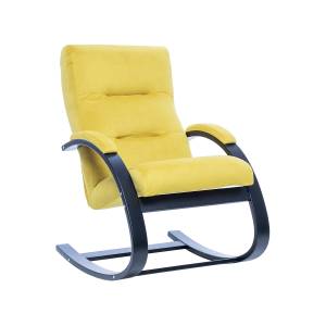 Кресло-качалка Leset Милано Венге V28 желтый