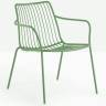 Лаунж-кресло металлическое Nolita зеленый шалфей 585х630х720 мм