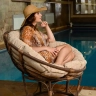 Кресло из искусственного ротанга Papasan Какао Кресло из искусственного ротанга Papasan Какао