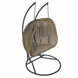 MOKKA MAJORCA подвесное кресло двухместное, цвет соломенный MOKKA MAJORCA подвесное кресло двухместное, цвет соломенный