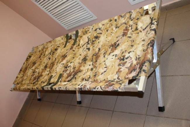 Кровать туристическая раскладушка Медведь 190 до 200 кг