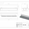 Топливный блок SteelHeat LINE GLASS 600