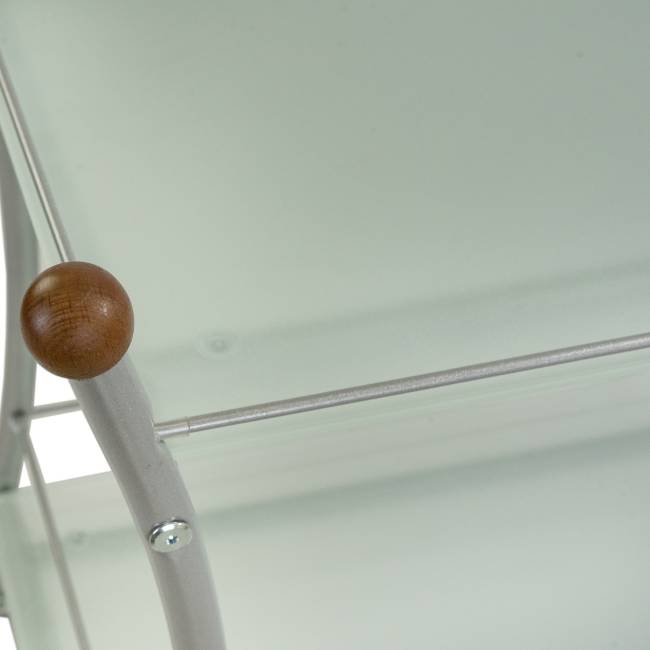 Стол сервировочный Поло металлик/ матовое Стол сервировочный Поло металлик/ матовое