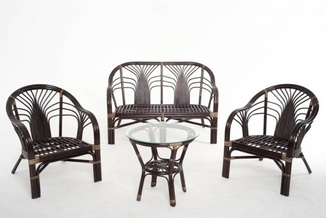 Комплект для отдыха  01/91  темный коньяк