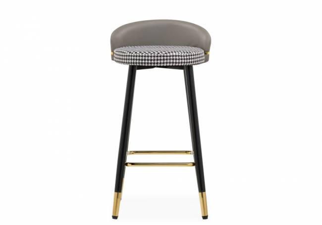 Барный стул Kardial gray / black