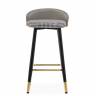 Барный стул Kardial gray / black