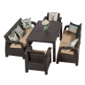 Комплект мебели YALTA BIG FAMILY SOFA 8 SET Комплект мебели YALTA BIG FAMILY SOFA 8 SET
