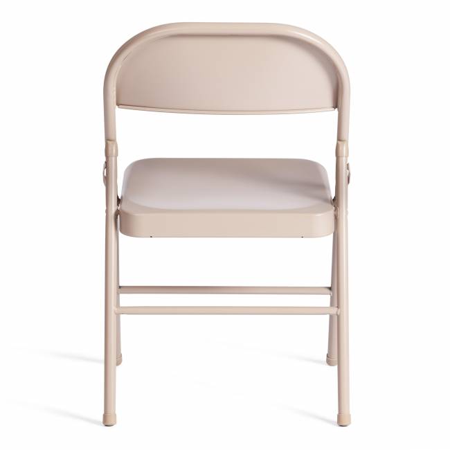 Стул складной FOLDER (mod. 3023(II)) металлический, 46,5 x 48 x 75, 7-beige (Комплект из 6 шт.) бежевый металлический