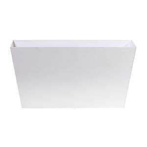 Кашпо для цветов "Prosperplast Tubus Case", белый, 38,6л