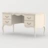 Стол письменный двухтумбовый Малонн Ави Белый