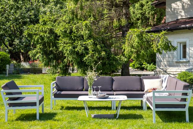 "Глория" модуль диванный правый, каркас из алюминия "Глория" модуль диванный правый, каркас из алюминия