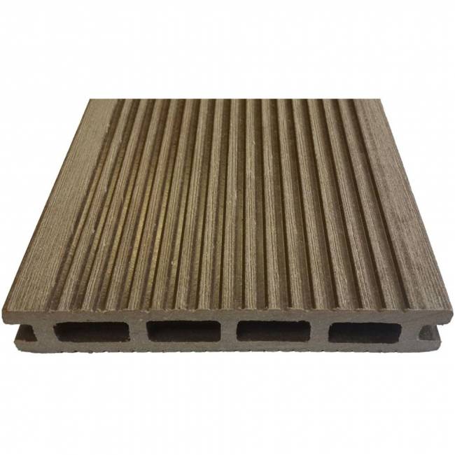 Террасная доска DARVOLEX шовная, 150*23,5*6000 мм, серый