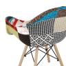 Кресло Eames DSW пэчворк