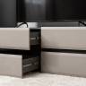 Тумба под ТВ Сидней 13.63 цвет антрацит/МДФ веллюто капучино Тумба под ТВ Сидней 13.63 цвет антрацит/МДФ веллюто капучино