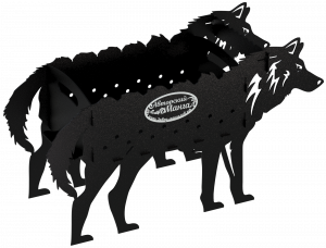 Мангал разборный "Волк", сталь AISI304, 3мм Мангал разборный "Волк", сталь AISI304, 3мм