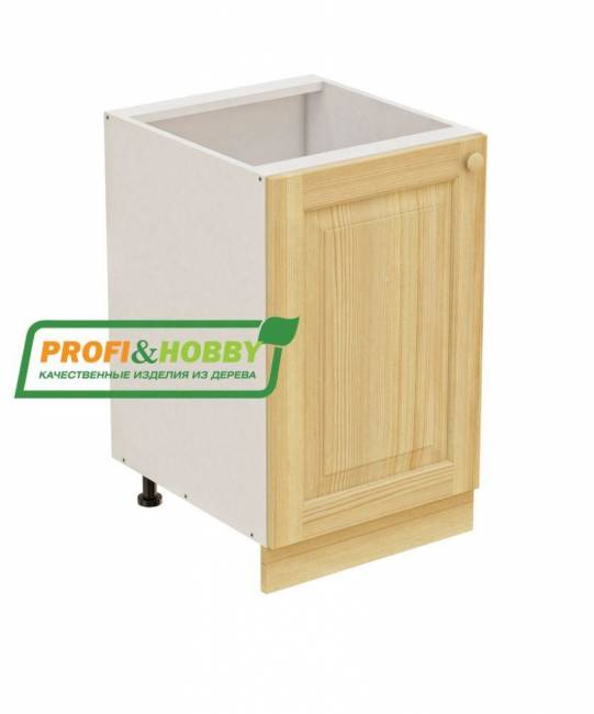 Тумба 500х530х720 + фасад сосна бесцветный лак Тумба 500х530х720 + фасад сосна бесцветный лак