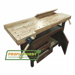 Верстак деревянный Профессиональный бук АВК046