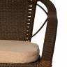 Кресло Denver (Денвер) из искусственного ротанга, орех