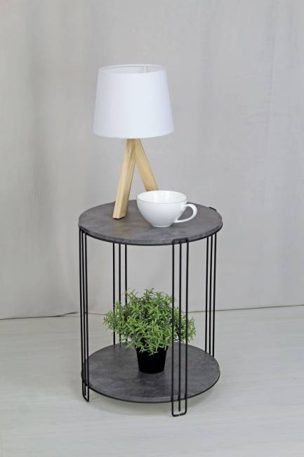 Столик кофейный Sheffilton SHT-CT33 черный муар/мокрый асфальт Столик кофейный Sheffilton SHT-CT33 черный муар/мокрый асфальт