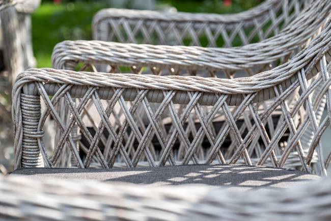 "Латте" плетеное кресло из искусственного ротанга, цвет бежевый "Латте" плетеное кресло из искусственного ротанга, цвет бежевый