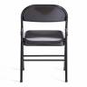 Стул складной FOLDER (mod. 3023(II)) металлический, 46,5 x 48 x 75, (Black) (Комплект из 6 шт.) черный металлический