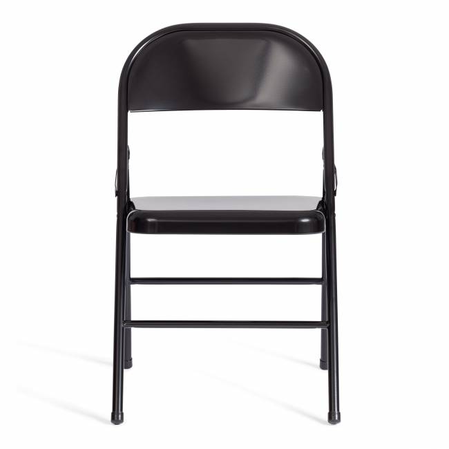 Стул складной FOLDER (mod. 3023(II)) металлический, 46,5 x 48 x 75, (Black) (Комплект из 6 шт.) черный металлический