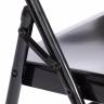 Стул складной FOLDER (mod. 3023(II)) металлический, 46,5 x 48 x 75, (Black) (Комплект из 6 шт.) черный металлический