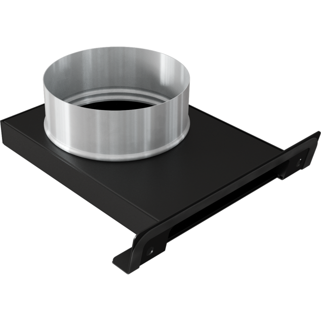 Допуск воздуха в топку с патрубком (125мм)