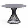 Стол Бертоя/Bertoia (мод.GT21) металл/стекло 8мм, черный, 110х110х75см Black (черный) металл/стекло (8мм) Стол Бертоя/Bertoia (мод.GT21) металл/стекло 8мм, черный, 110х110х75см Black (черный) металл/стекло (8мм)