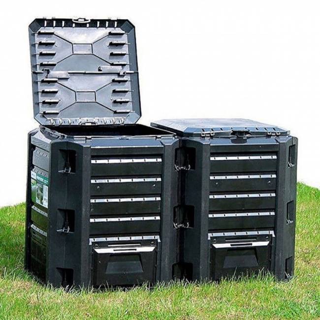 Компостер Prosperplast Module 800 л, черный Компостер Prosperplast Module 800 л, черный