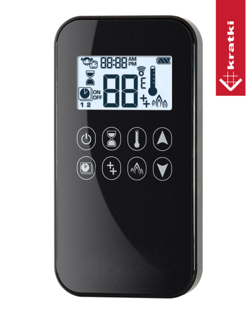 Газовая топка Kratki Pro LEO/LP/100/TUNEL/G31/37MBAR (баллонный газ)