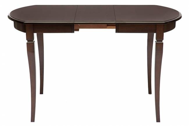 Стол раскладной Modena (MD-T4EX) дерево гевея/мдф, 100+29х75х75 см, Tobacco Tobacco, ткань бежевая дерево гевея/мдф