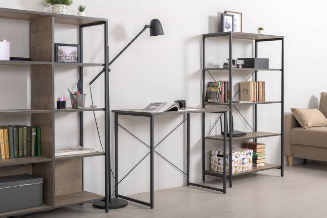 Стеллаж Трувор 13.151.01 цвет дуб гранж песочный/интра Стеллаж Трувор 13.151.01 цвет дуб гранж песочный/интра