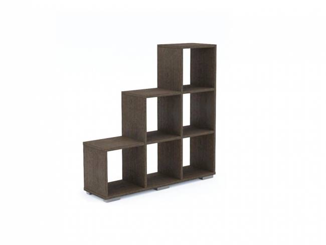 Стеллаж Стильный 108 С-1 венге темный