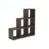 Стеллаж Стильный 108 С-1 венге темный
