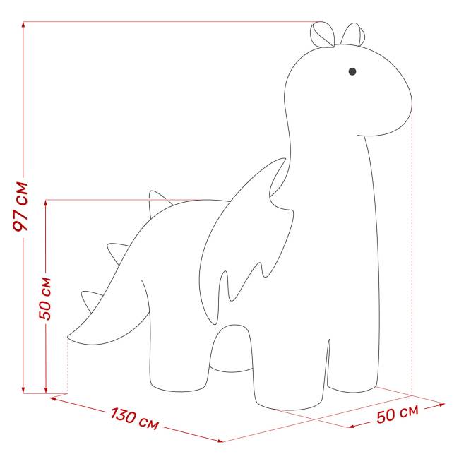 Пуф Leset Dragon Omega 30 Пуф Leset Dragon Omega 30