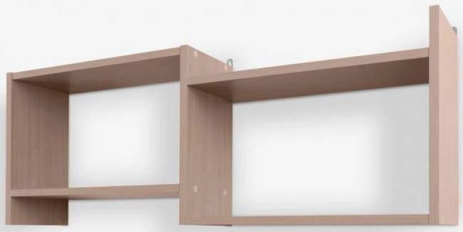 Полка Кубик-5 дуб сонома