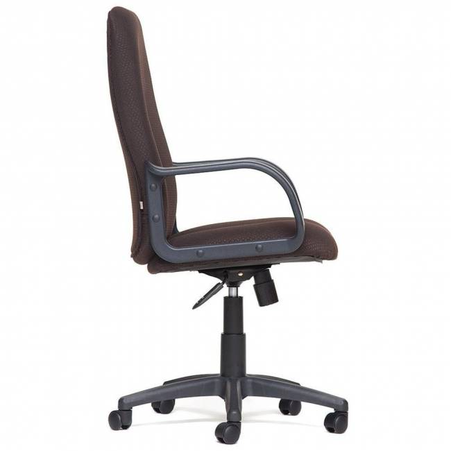 Кресло офисное TetChair «Бюро» (Buro brown ЗТ-08) (Коричневая ткань)