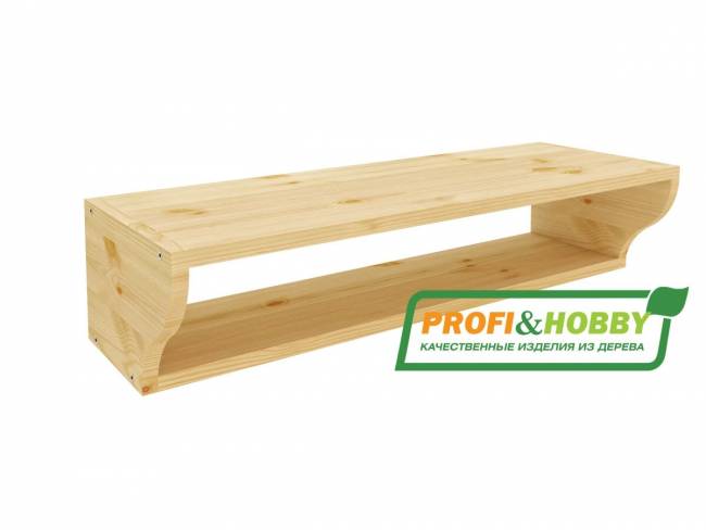 Полка для специй 800 х 180 х 280 без покраски Полка для специй 800 х 180 х 280 без покраски