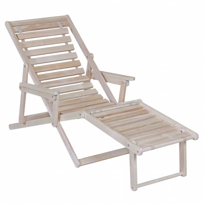 Шезлонг с подлокотниками Шезлонг с подлокотниками