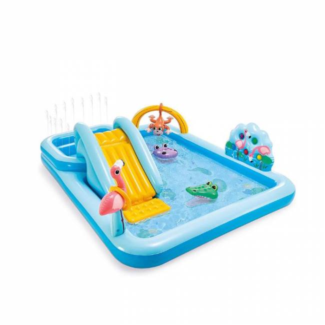 Игровой центр 244х198х71см "Приключения в джунглях" с разбрыз, горк и игруш, 493л, до 81кг, от 2 лет Игровой центр 244х198х71см "Приключения в джунглях" с разбрыз, горк и игруш, 493л, до 81кг, от 2 лет